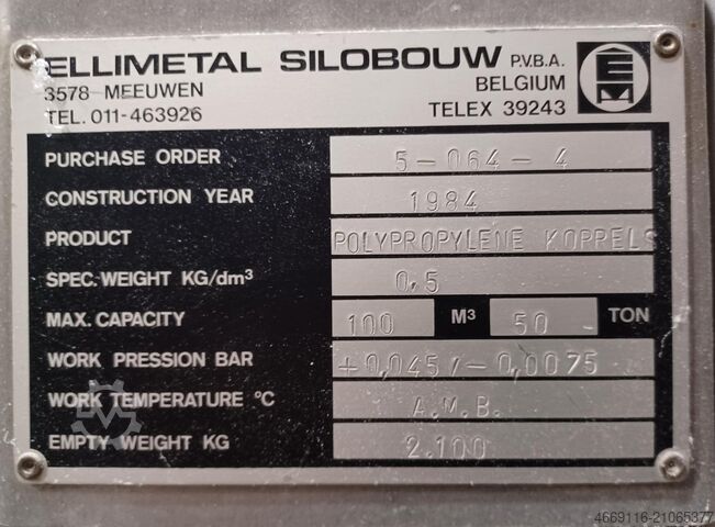 Silozuri de aluminiu ELLIMETAL SILOBOUW Aluminum silos