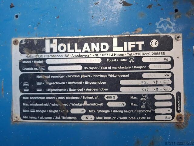 Scherenhebebühne Holland Lift B-165DL25 4WD/P/N