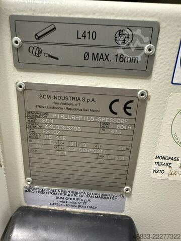 Kombinierte Maschine SCM / Holzkraft minimax fs 41e
