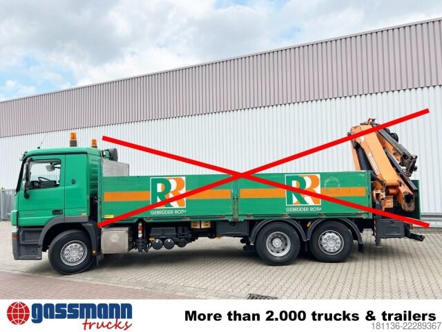 Podwozie ciężarówki Mercedes-Benz Actros 2544 L 6x2, Retarder, Lenkachse