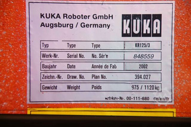 Kardanaxel KUKA 71 040 098 KR125