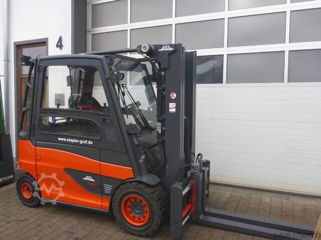 Električni viljuškar za 4 točka Linde E50 Batterie Neu