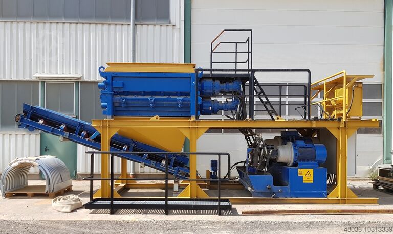 Triturador de três eixos Malin Svedala Iggesund Malin 500x1700