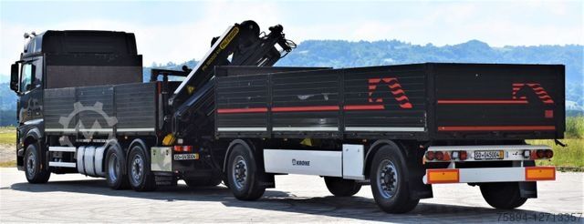 Γερανός τοποθετημένος σε φορτηγό MERCEDES-BENZ ACTROS 2542 + PK18002-EH C/FUNK + Anhänger!