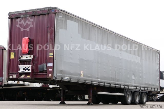 Semirremolque abierto con toldo KRONE Pritsche Plane XL MegaLiner BPW Edscha Bordwände