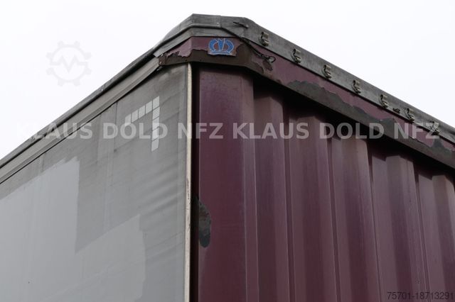 Semirremolque abierto con toldo KRONE Pritsche Plane XL MegaLiner BPW Edscha Bordwände