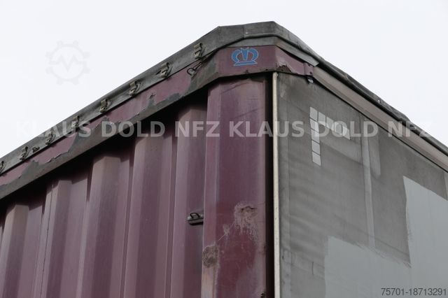 Semirremolque abierto con toldo KRONE Pritsche Plane XL MegaLiner BPW Edscha Bordwände