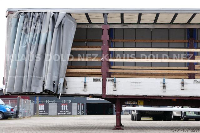 Semirremolque abierto con toldo KRONE Pritsche Plane XL MegaLiner BPW Edscha Bordwände
