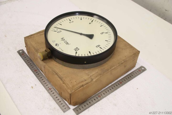 Μανόμετρο 0-10 bar TGL 1/BM 20 M 20x1.5 260 Ø