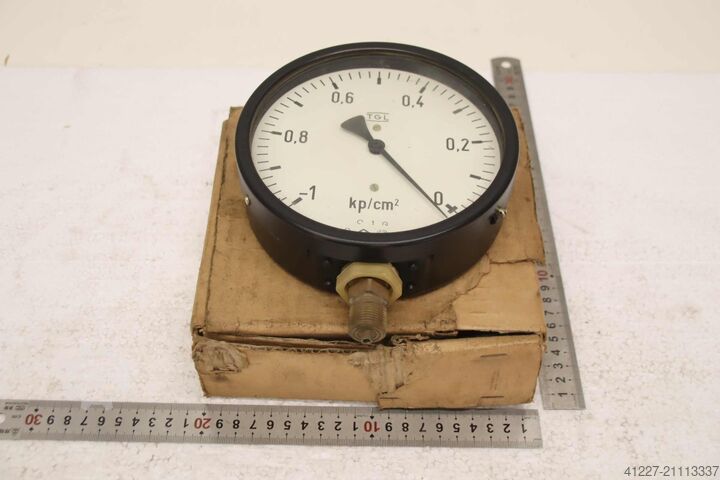 Μανόμετρο -1-0 bar / -1-0 kp/cm² TGL 1/BM 20/2 160Ø  -1-0 kp/cm²