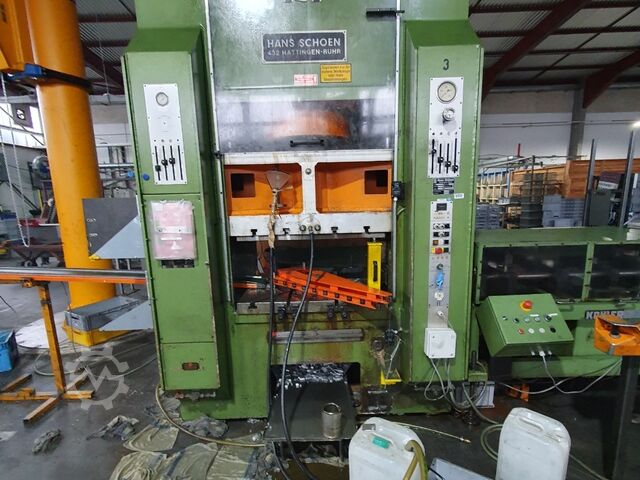 Hydraulische Presse Hans Schoen SH/LF 160