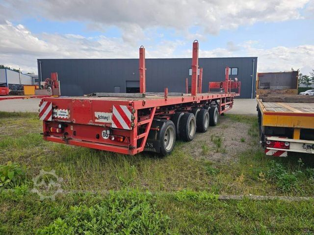 Semirremolque con plataforma de trabajo ES-GE 4 Achs hyfr. zwangsgelenkte Plattform, 38.580 mm