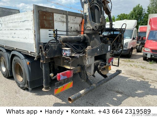 Camion cu platformă MAN TGA 33.430 6x4 BB Pritsche Kran Bj 2007