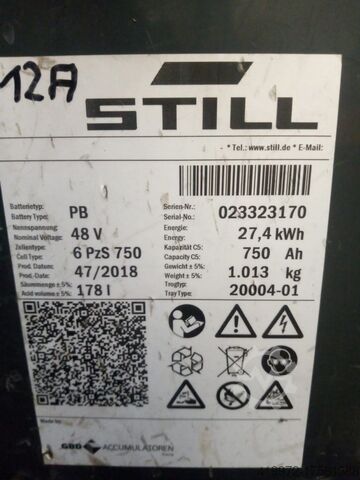 Empilhador eléctrico de 4 rodas Still RX20-20PL