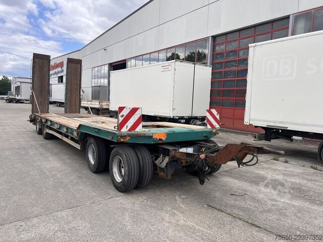 Remorque porte-engins surbaissée Humbaur HTD 409525-4A  4 Achs Tiefladeranhänger, kein Müller Mitteltal