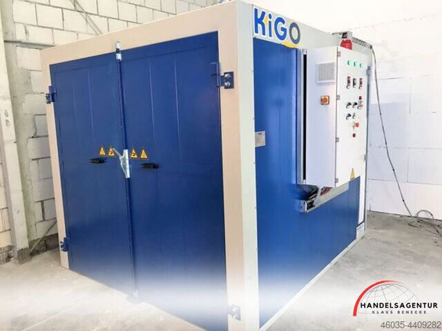 Poederoven 3,5 x 1,9 x 2 m el. of gas Handelsagentur Klaus Benecke Ofen 3,5 Meter