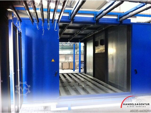 Piec do proszków / elektryczny lub gazowy piec do utwardzania Handelsagentur Klaus Benecke Ofen 1,5m bis 6,5m Länge