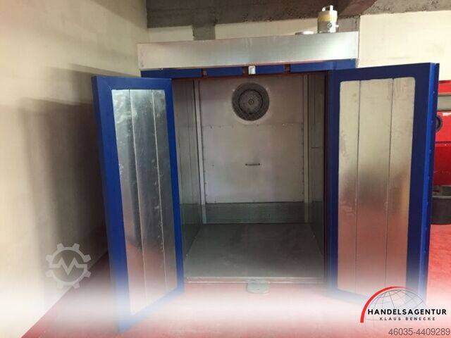 Piec do proszków / elektryczny lub gazowy piec do utwardzania Handelsagentur Klaus Benecke Ofen 1,5m bis 6,5m Länge