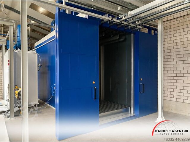 Piec do proszków / elektryczny lub gazowy piec do utwardzania Handelsagentur Klaus Benecke Ofen 1,5m bis 6,5m Länge