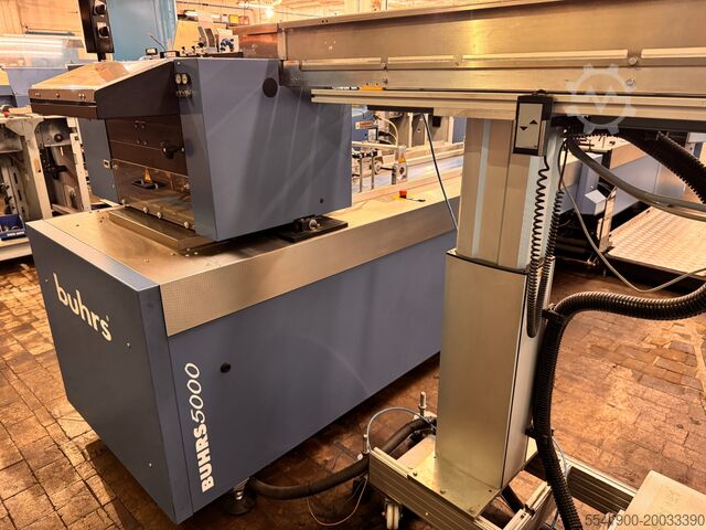 Boríték behelyező / Papírcsomagoló gép Buhrs B5000