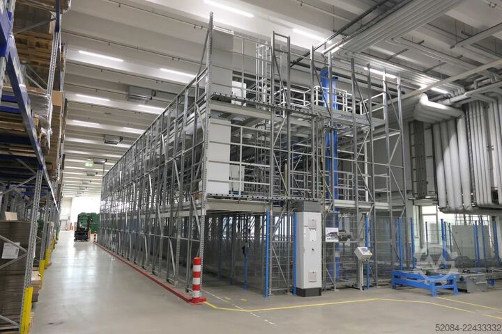 Magazzino shuttle completamente automatico Kardex Shuttlelager zur Palettenpufferung