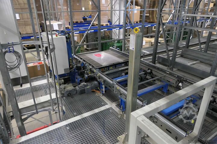 Magazzino shuttle completamente automatico Kardex Shuttlelager zur Palettenpufferung