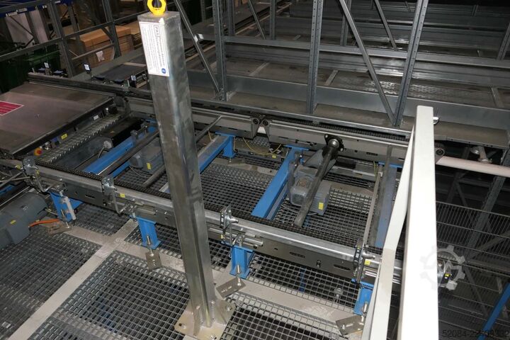Magazzino shuttle completamente automatico Kardex Shuttlelager zur Palettenpufferung