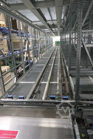 Magazzino shuttle completamente automatico Kardex Shuttlelager zur Palettenpufferung