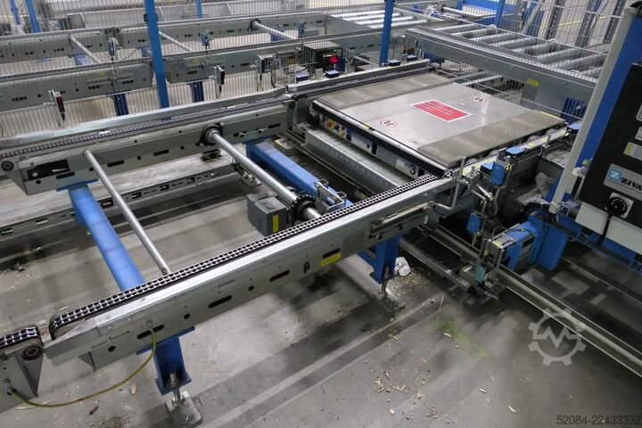 Magazzino shuttle completamente automatico Kardex Shuttlelager zur Palettenpufferung
