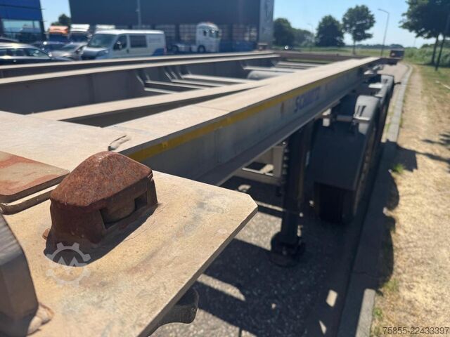 Transport af containere Schmitz Cargobull SGF*S3 20FT Kipper-Tipper-Kiep / 1x Lift-Axle /...