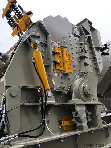 Polygonmach stationary mobile hsi secondary crusher 