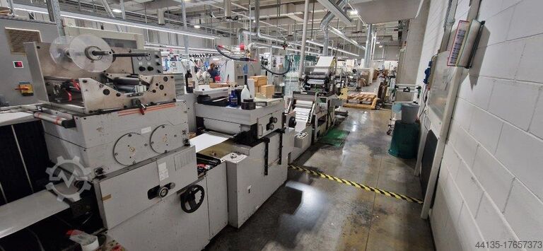 FGT grafische machines - Labelpress SANJO PO3 - 350 Offset/Flexo