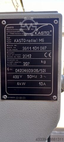 Ferăstrău circular rece KASTO KASTOradial M6