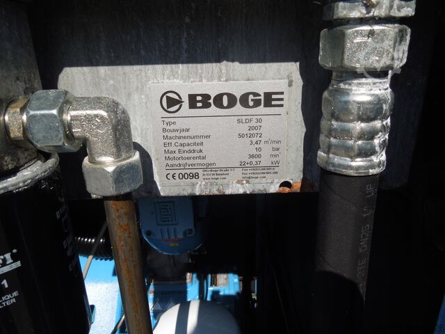 Compresor de tornillo BOGE SLDF30