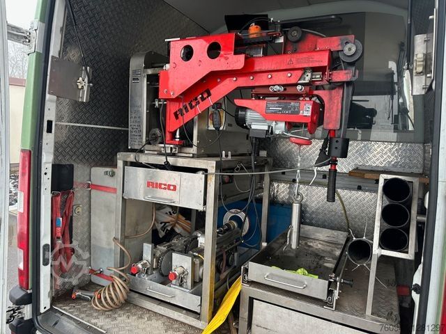 Vacuum tank truck IVECO Daily 35S18  Kanal-Inspektion Kamera RICO