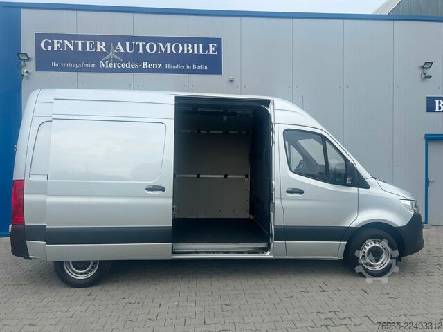 Magas tetős furgon MERCEDES-BENZ Sprinter 215 9G-TR HOCH+LANG KLIMA 3-SITZ KAMERA