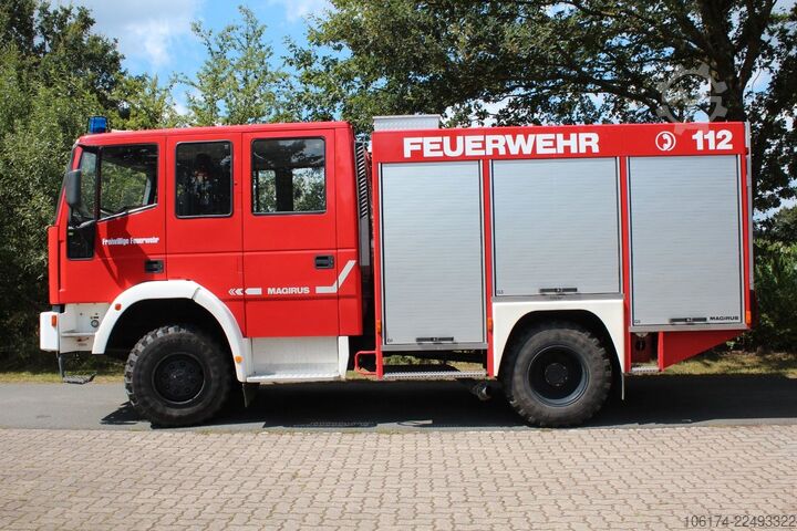 Speciallastbil IVECO 95 E 18 4x4 Single Bereift  Feuerwehr LF 8/6