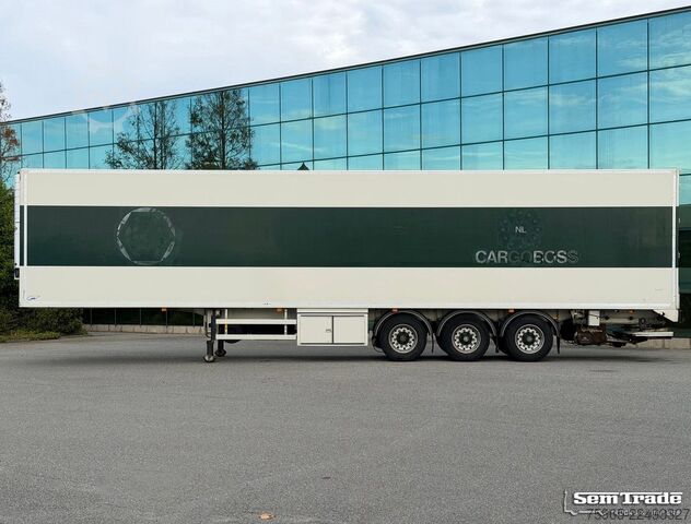 Køletrailer Burg O-3-42 VAN BEURDEN AIR CARGO ROLLERBEDS TAI