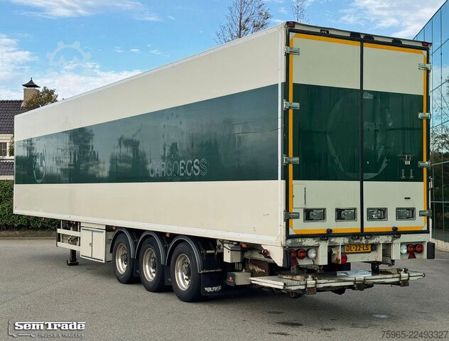 Køletrailer Burg O-3-42 VAN BEURDEN AIR CARGO ROLLERBEDS TAI