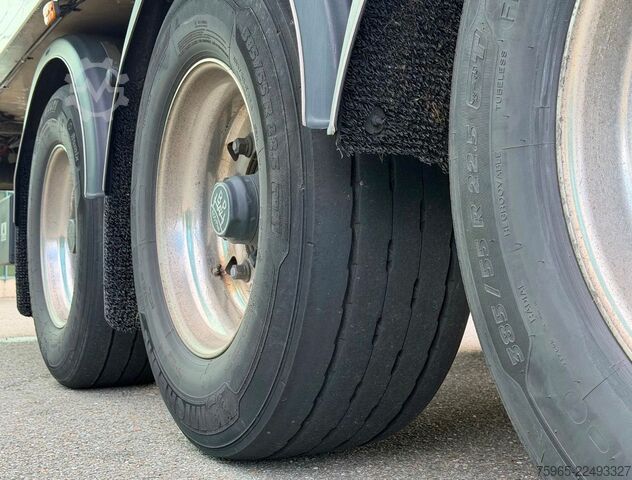 Køletrailer Burg O-3-42 VAN BEURDEN AIR CARGO ROLLERBEDS TAI