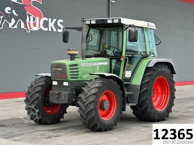 Tractor FENDT Farmer 309 LSA 4x4 Schlepper zapfwelle Hydraulik