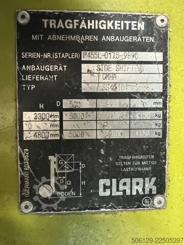 Gaffeltruck CLARK C55s