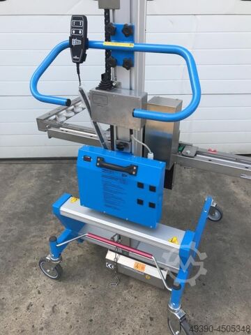 Electric loading lift – pedestrian stacker, pallet truck; for ergonomic handling of small loads, ped EXPRESSO Lift & Drive 175 (lift2move)