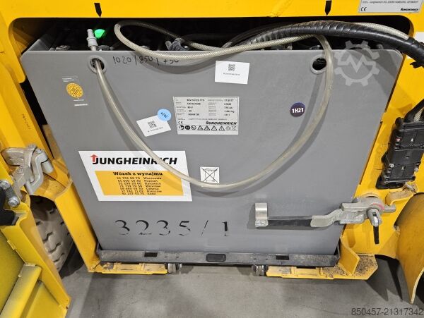 Elektromos – 4 kerék Jungheinrich EFG 535k 3.5t/ 5m/ 2424mh/ 4v