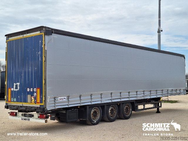 Nyitott ponyvás félpótkocsi Schmitz Cargobull Curtainsider Mega