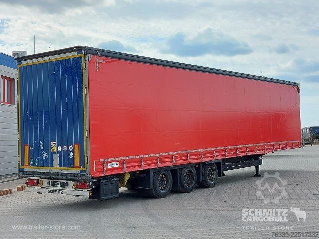 Nyitott ponyvás félpótkocsi Schmitz Cargobull Curtainsider Mega