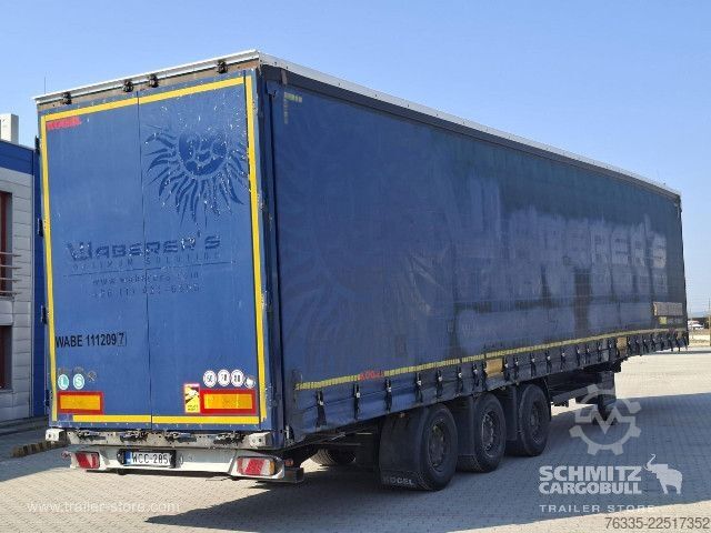 Naczepa otwarta z plandeką Kögel Curtainsider Mega
