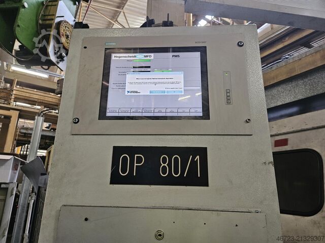 CNC walsmachine HEGENSCHEIDT MFD 7893