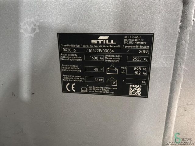 Motostivuitor Still RX20-16