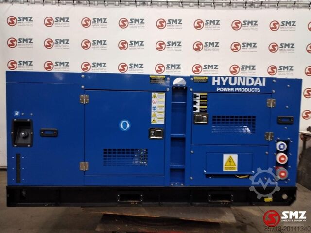 Stroomaggregaat Hyundai 100kVA HHDD100 Hyundai Stroomgroep Hyundai 100KVA     HHDD100